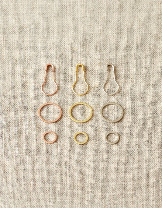 Precious Metal Stitch Markers