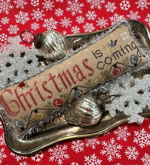 "Christmas Is Coming Pin Keep"- The Scarlett House