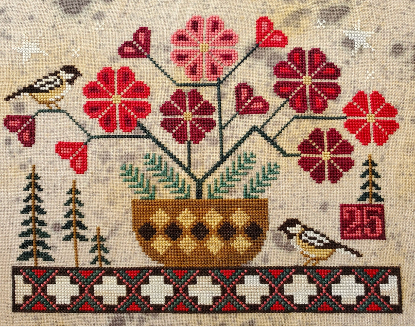 "December Chickadees" - by The Artsy Housewife
