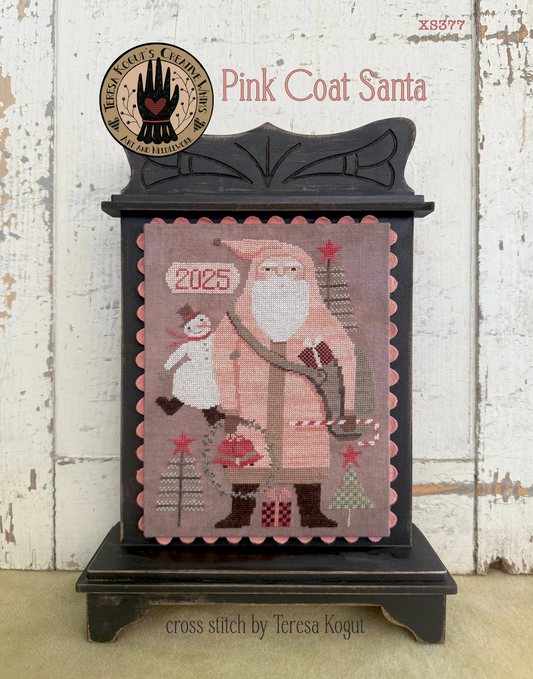 "Pink Coat Santa" - by Teresa Kogut