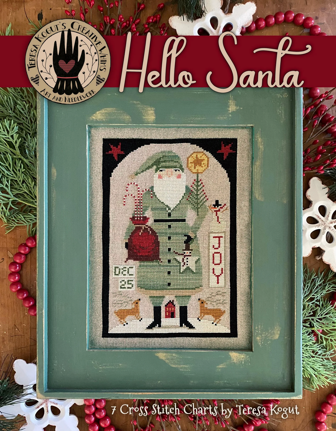 "Hello Santa" (7 pattern book) - by Teresa Kogut