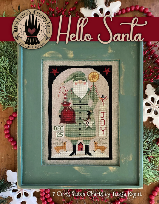 "Hello Santa" (7 pattern book) - by Teresa Kogut