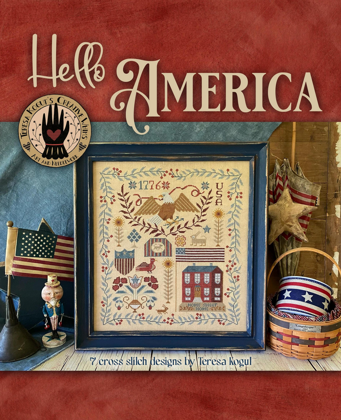 "Hello America" (7 pattern book)- by Teresa Kogut
