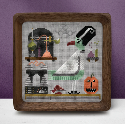 "Trick or Tweed | Bea"- Boomerang Stitches