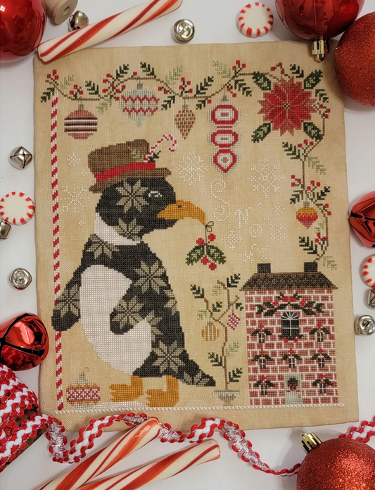 "Percy Penguin"- Quaint Rose Needlearts