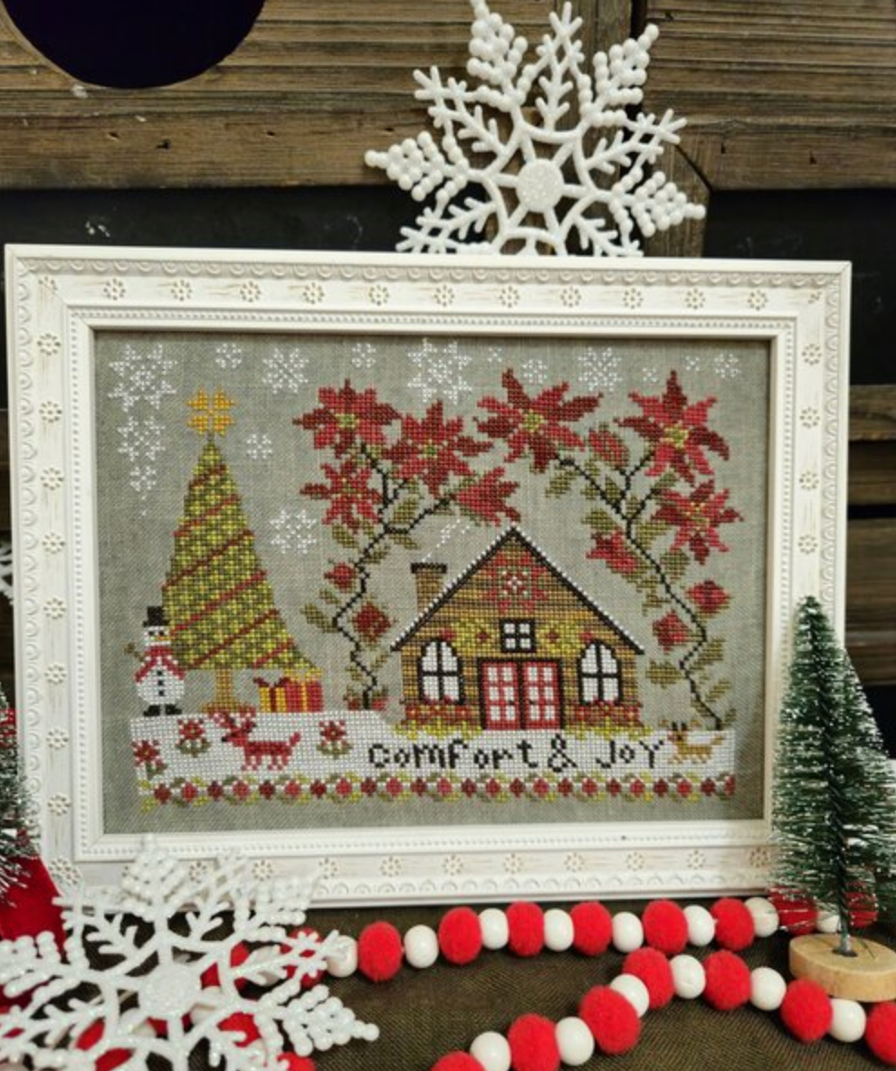 "Comfort and Joy"- Quaint Rose Needlearts