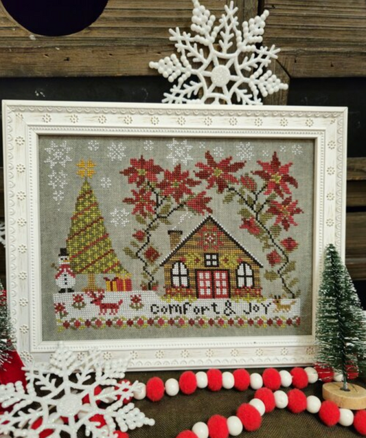 "Comfort and Joy"- Quaint Rose Needlearts