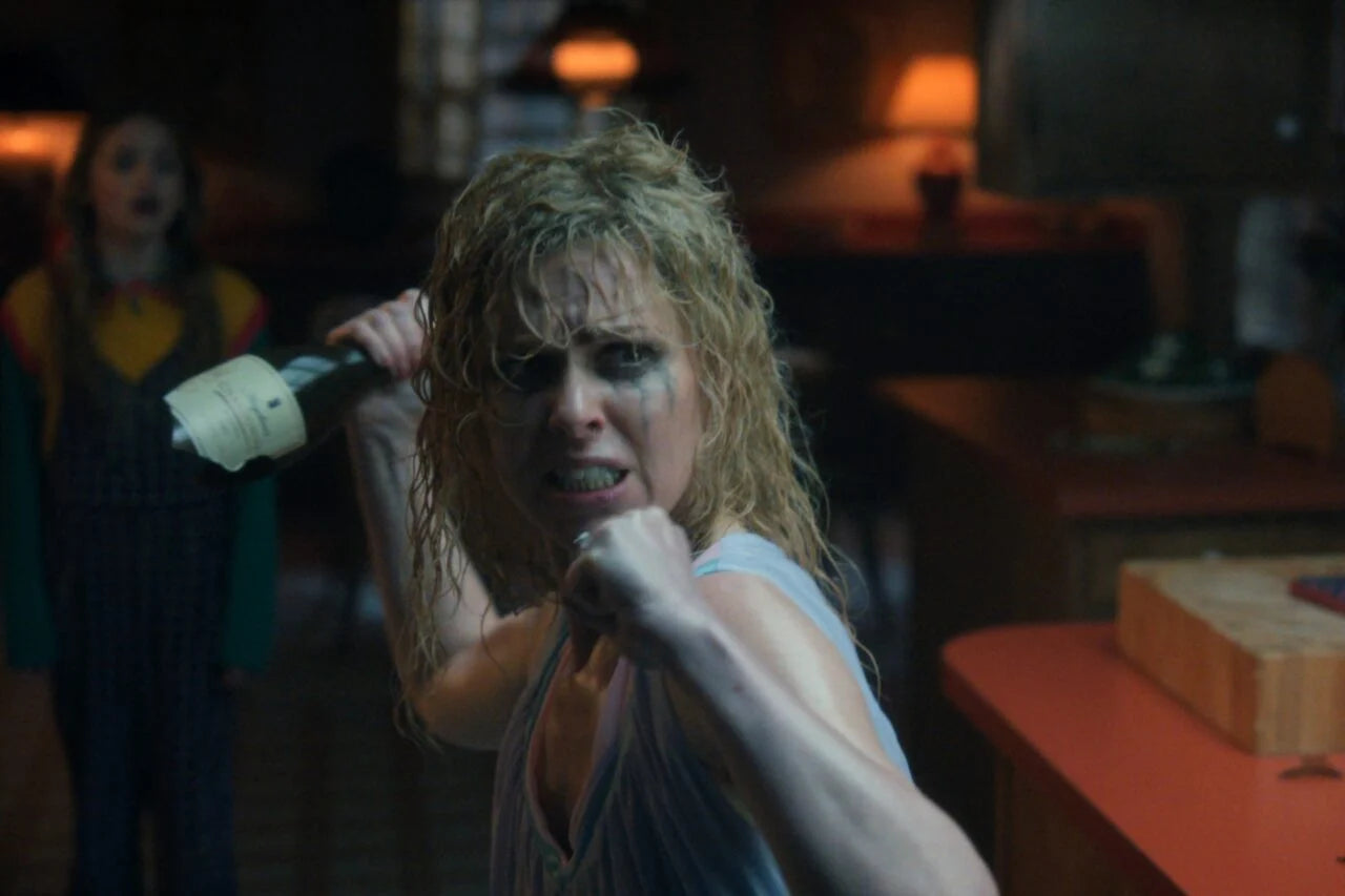 KAREN, WITH HER WINE.- Sock Set