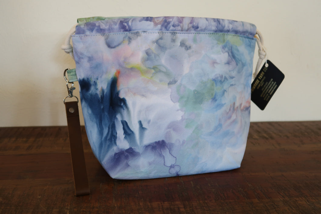 Ice Dyed Project Bag #28